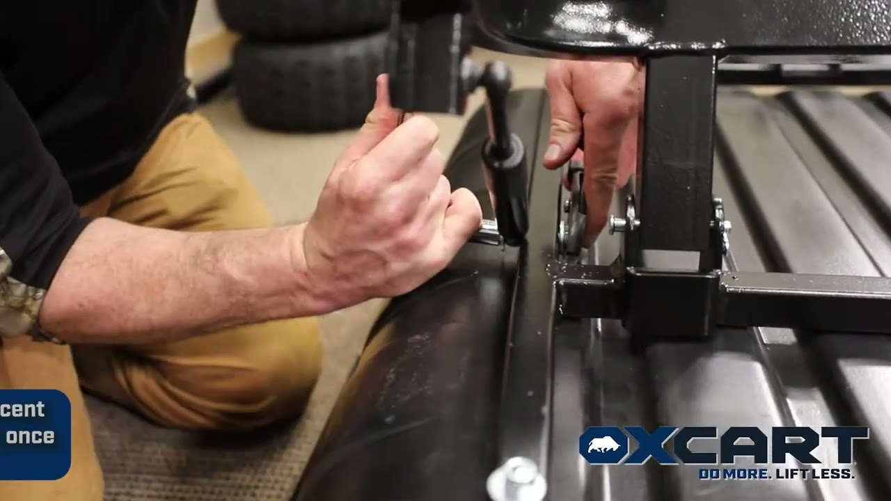 OxCart Poly Dump Cart Assembly