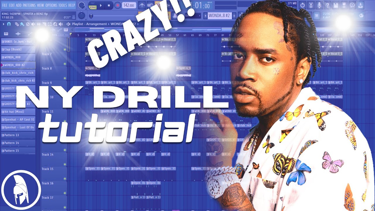 [FREE FLP] How to make CRAZY NY Drill beats for FIVIO FOREIGN x POP SMOKE x LIL TJAY.....