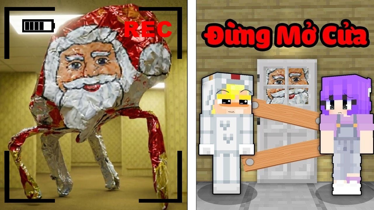 Đừng Mở Cửa Cho Goo Goo Gaga Lúc 3H Sáng Trong Minecraft!