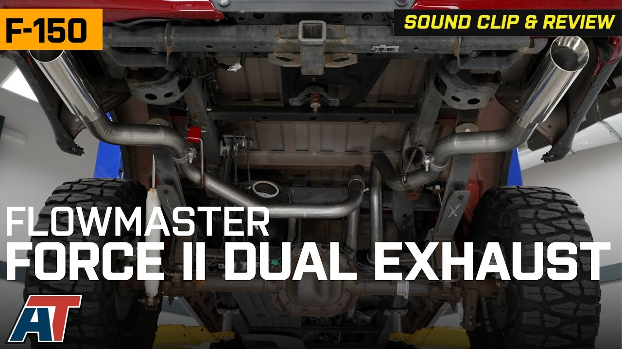 2015-2020 5.0L F-150 Flowmaster Force II Dual Exhaust System Review & Sound Clip