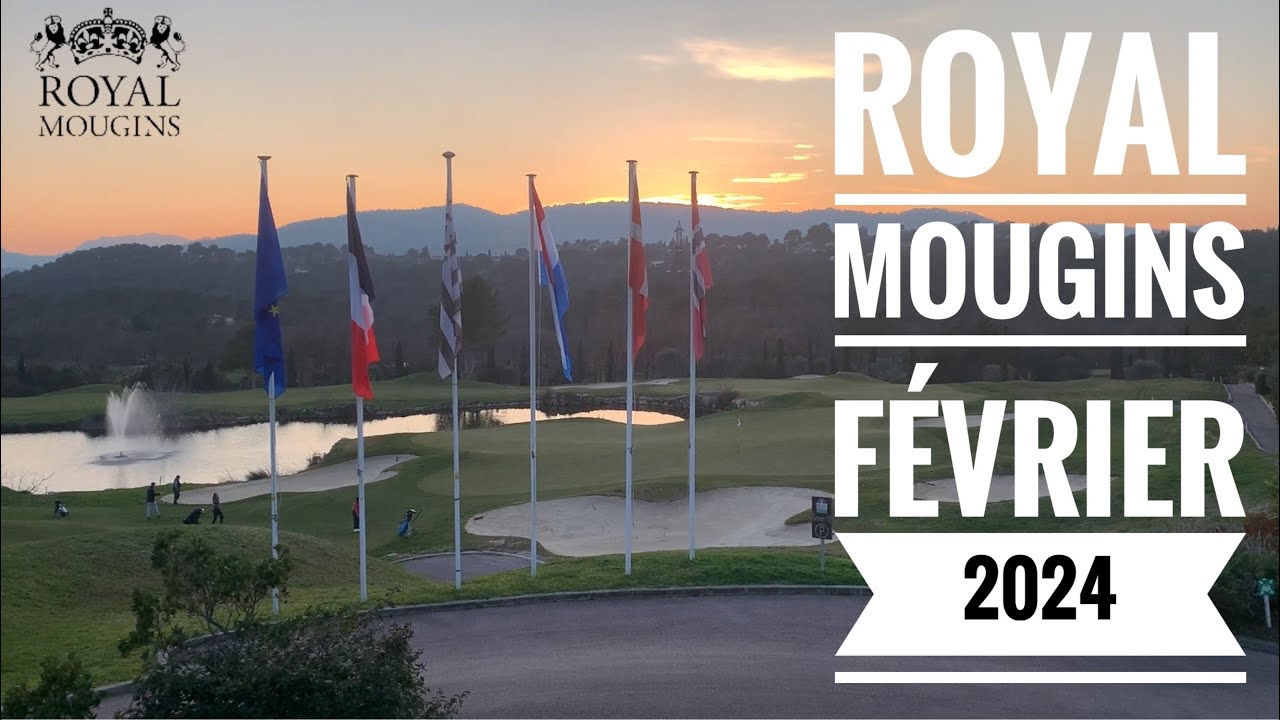 GOLF ROYAL MOUGINS FEVRIER 2024 equipe de golf de torcy