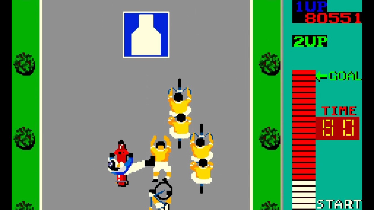 Arcade Game: Kick Rider (1984 Universal)