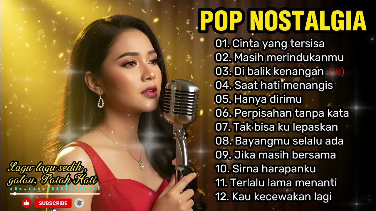 POP NOSTALGIA 80an PALING SEDIH 😭| Teman saat kerja, santai dan perjalanan 🎶 | Cinta Yang Tersisa 💔