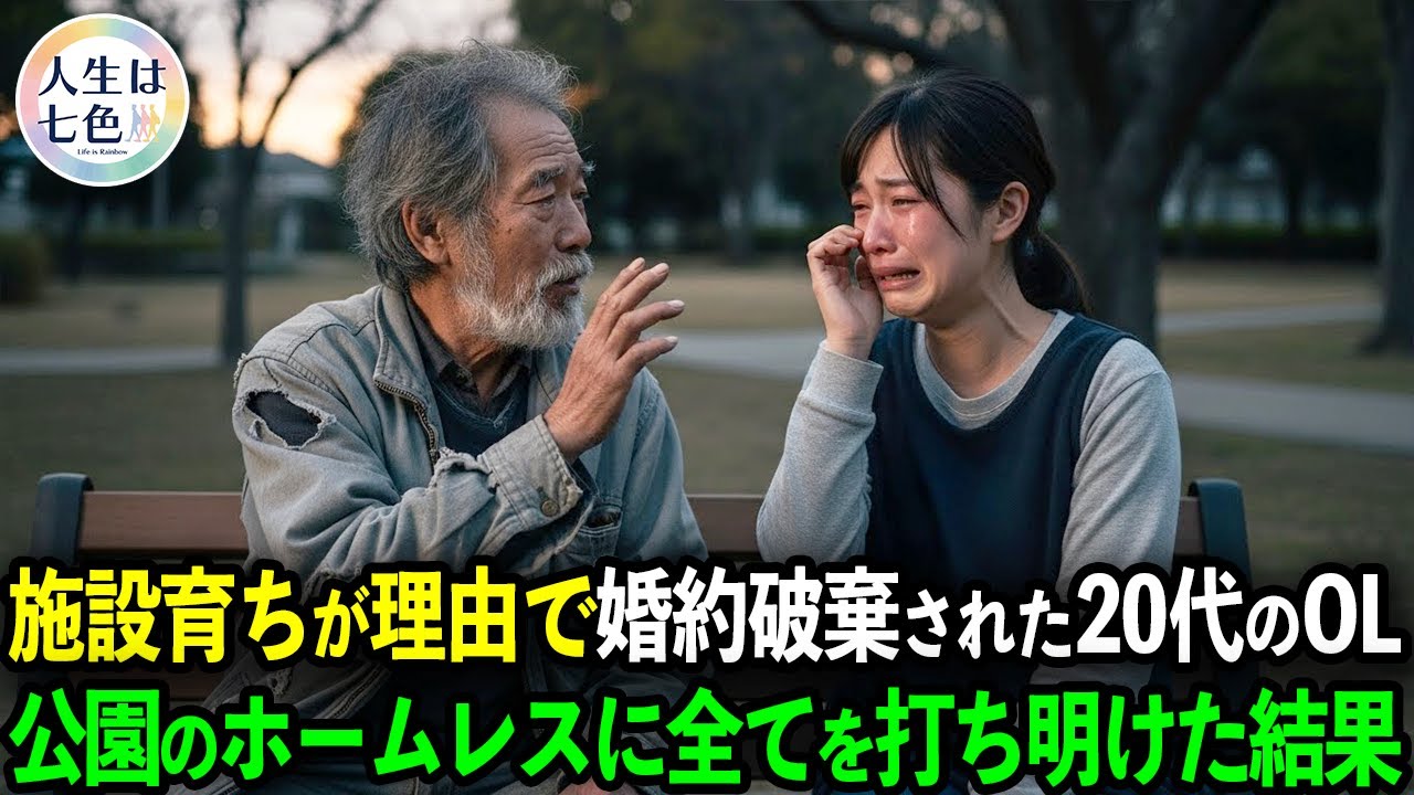 「お姉ちゃんは悪くないよ」両親のいないOLが絶望を味わった夜、公園で出会った老人との会話で彼女の人生が動き出す