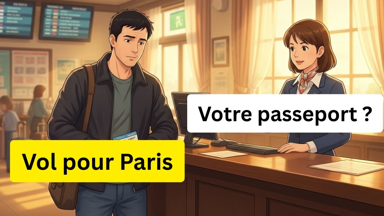 10 Short French Conversations | French for Beginners | A1-A2-B1