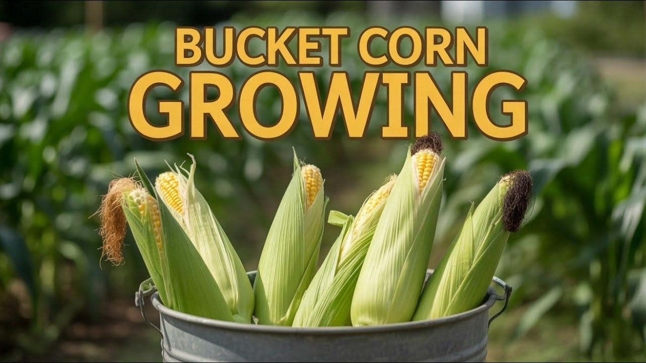 Corn in a Bucket: We Grew It and Here's What We Got