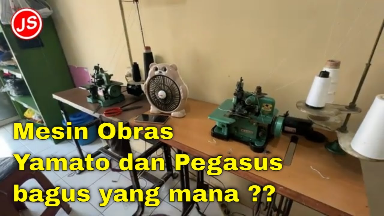 Mesin Obras Kecil Yamato dan Pegasus Bagus Untuk Para Penjahit Permak maupun Taylor