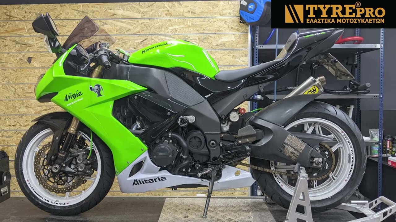 New Metzeler Sportec M7RR on Kawasaki Ninja