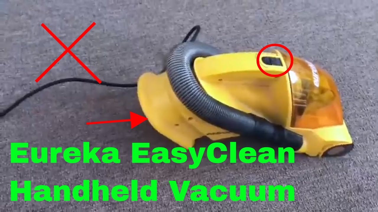 ✅  How To Use Eureka EasyClean Handheld Vacuum Review