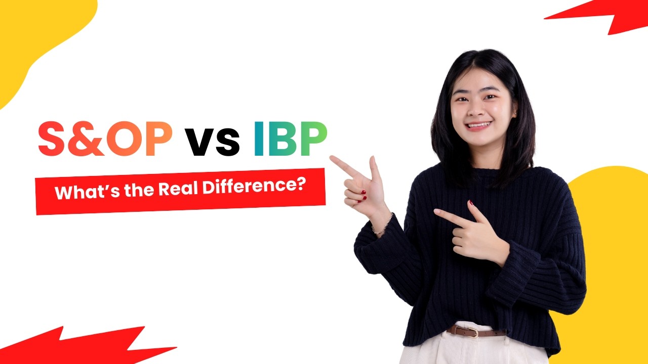 S&OP vs IBP Explained | Sales & Operations Planning & Integrated Business Planning