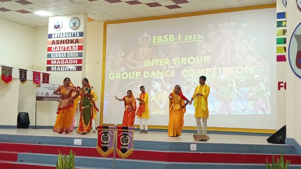 Culture program EBSB 1 2025 INTER GROUP  COMPETITION  Bihar Jharkhand  directed  