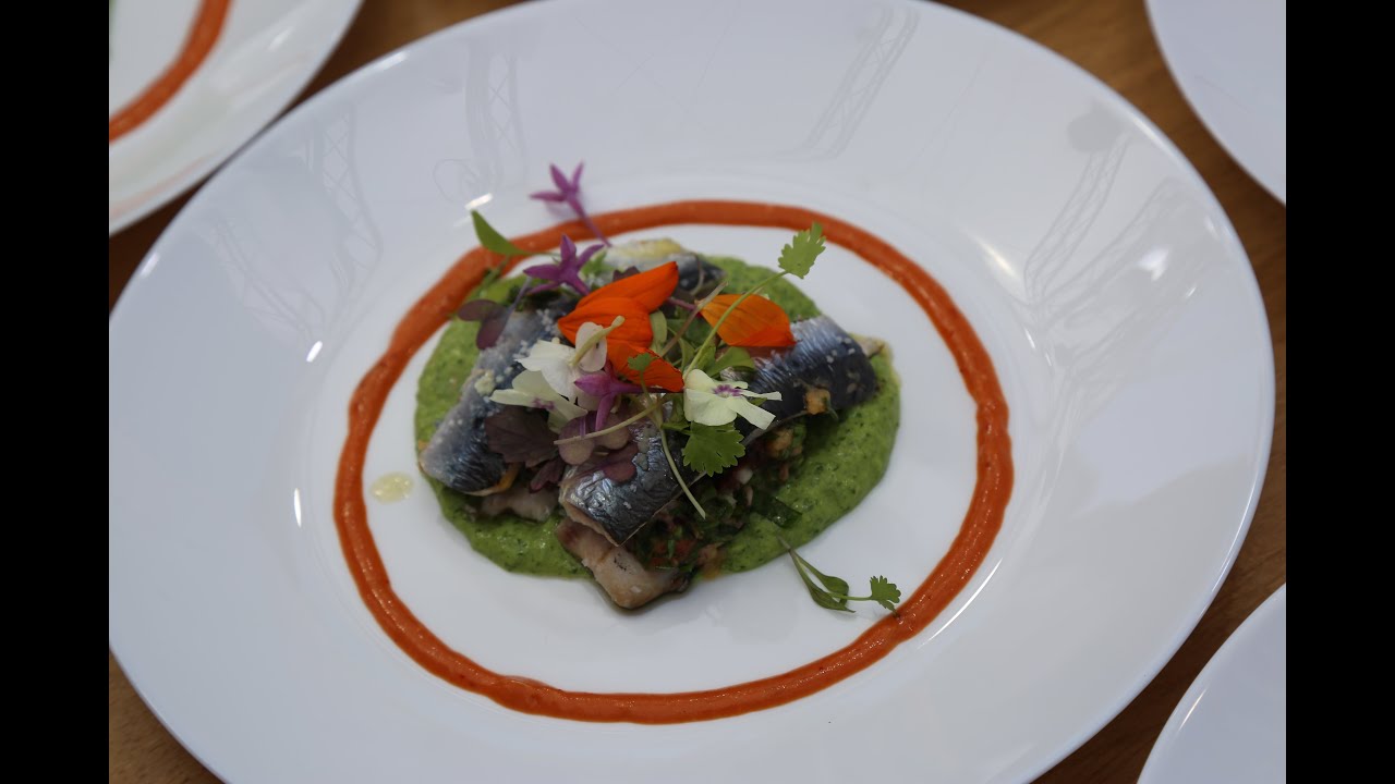 Recette : Sardines aux huit saveurs, pesto de roquette et aïoli au safran