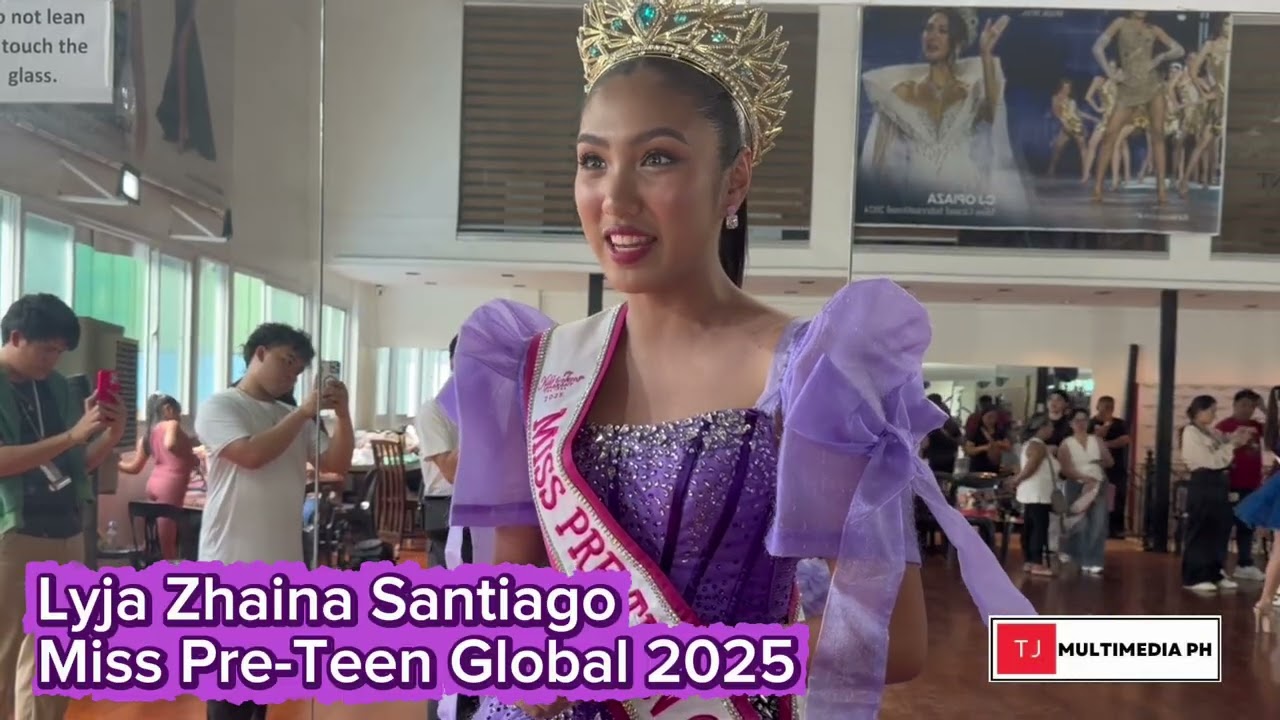 Miss Pre-Teen Global 2025 Lyja Santiago