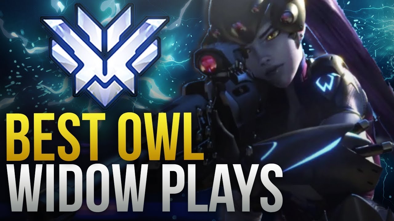 Best Overwatch League Widowmaker Plays - Overwatch Montage