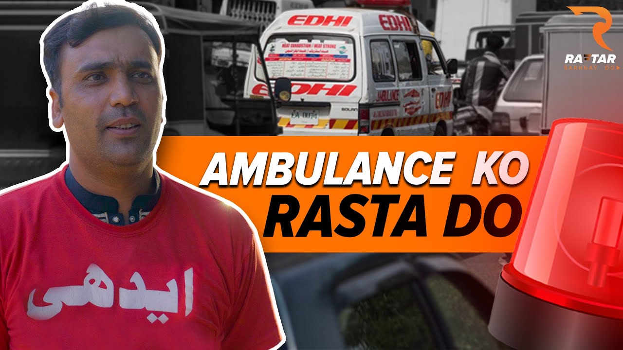The story of an Edhi Ambulance Driver | Karachi's Everyday Heroes | Karachi Stories by Raftar