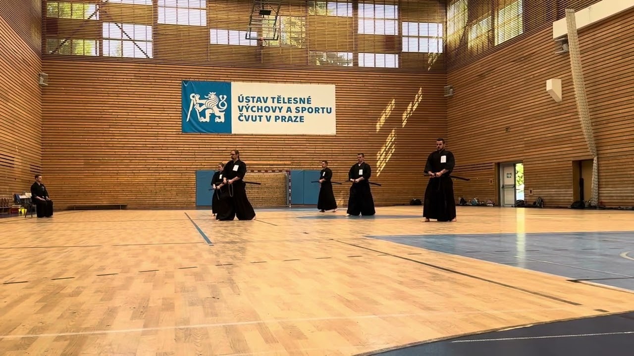 Shinbukan Iaido Enbu Taikai 09 2025 Prague - Sandan Semifinals