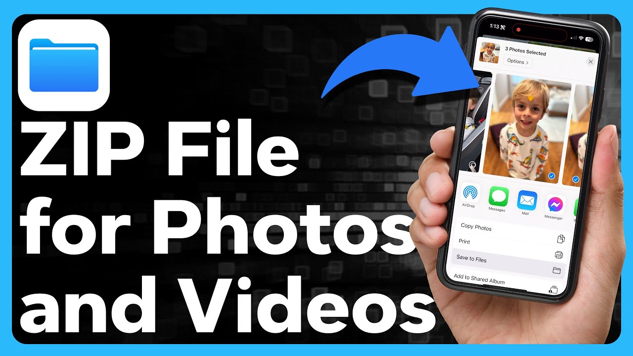 How To Create A Zip File For Photos And Videos On iPhone