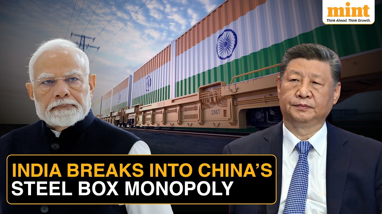 India Launches First Export Container In Bid To Reduce Dependence On China
