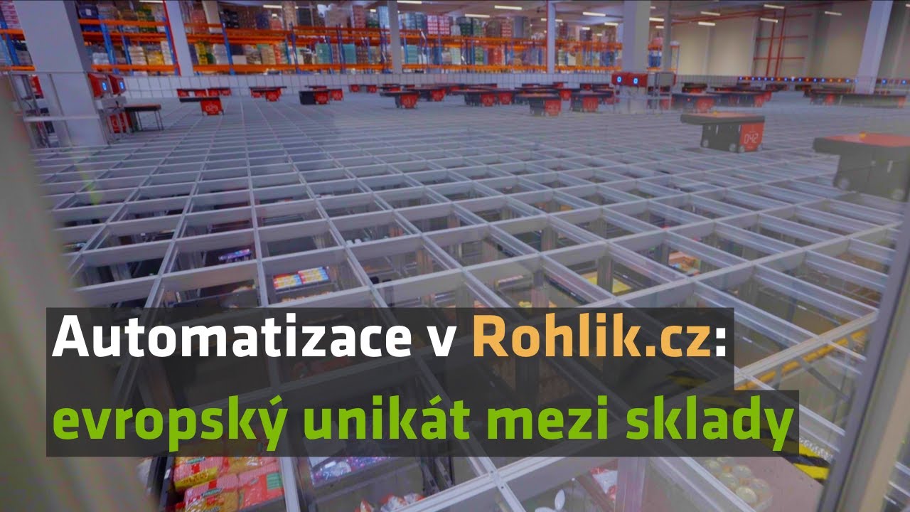 Efektivní skladování díky automatizaci | Logio & Rohlik.cz