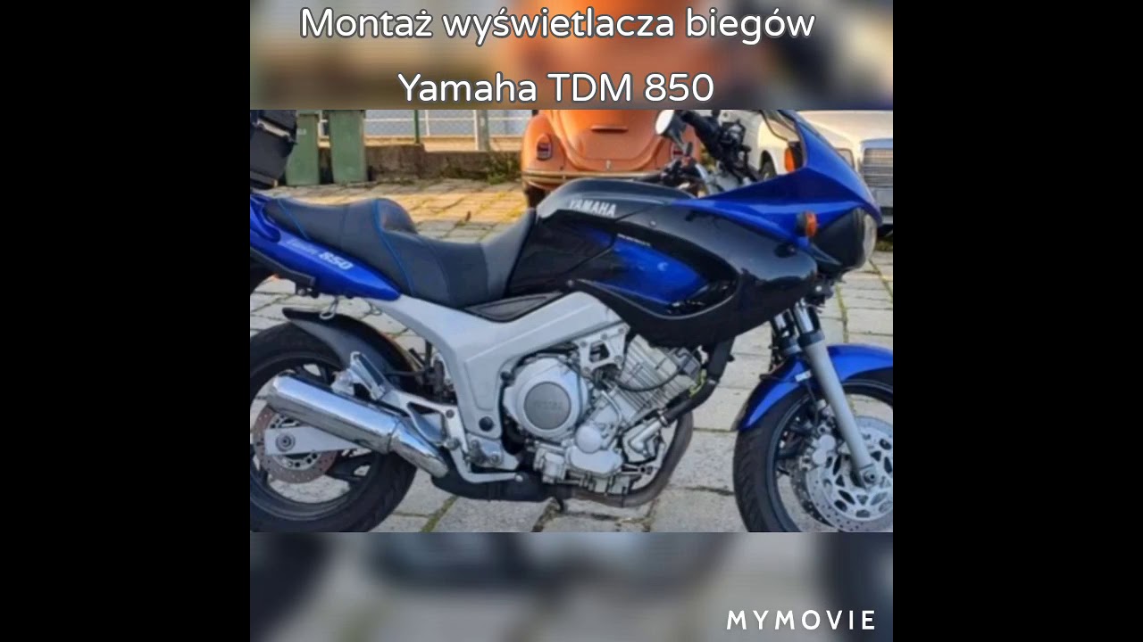 YAMAHA TDM 850 WYŚWIETLACZ BIEGÓW MONTAŻ LICZNIK
