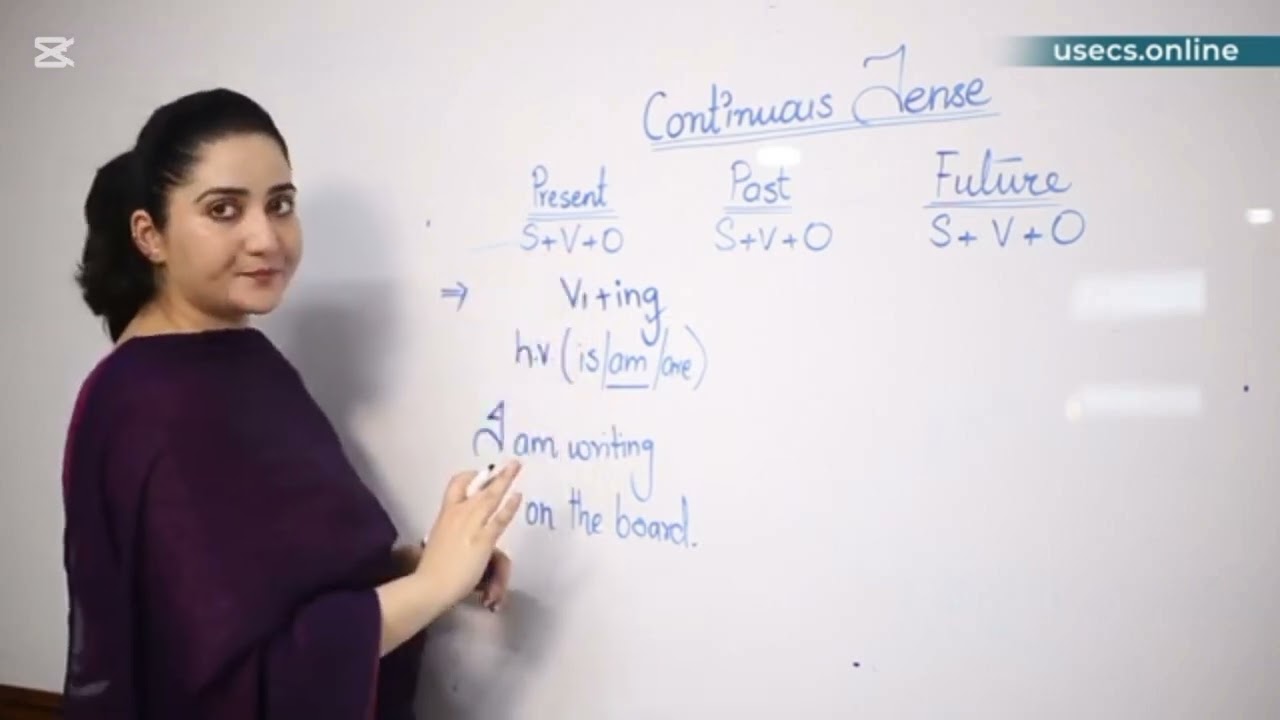 Learn and practice Continuous Tense