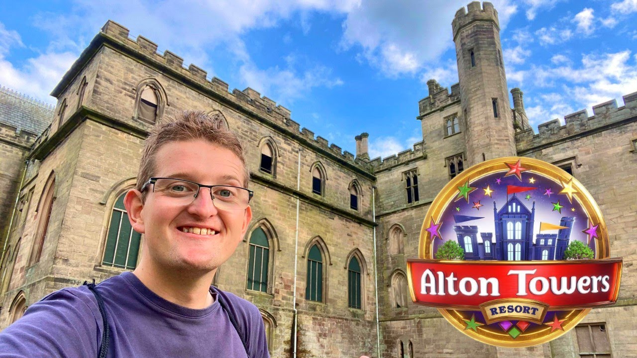 Exploring The Alton Towers Ruins | History Tour & AMAZING Rooftop Views!
