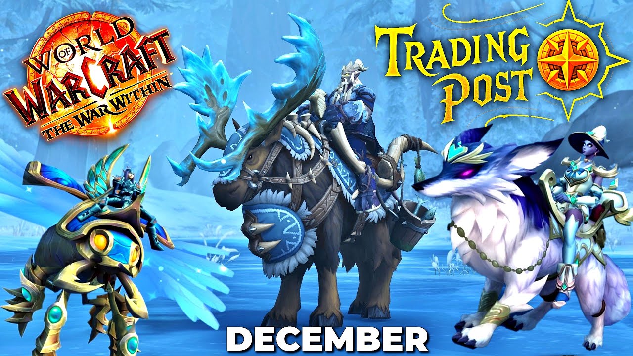WoW Trading Post FULL PREVIEW | December 2025 | Winter Mounts!
