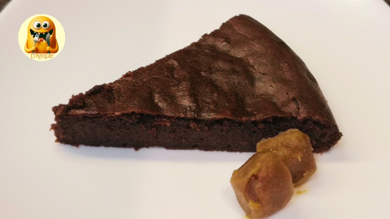 Torta Facile e Veloce: Crema di Marroni e Cioccolato Fondente Senza Glutine | Ricetta Dolce Perfetto