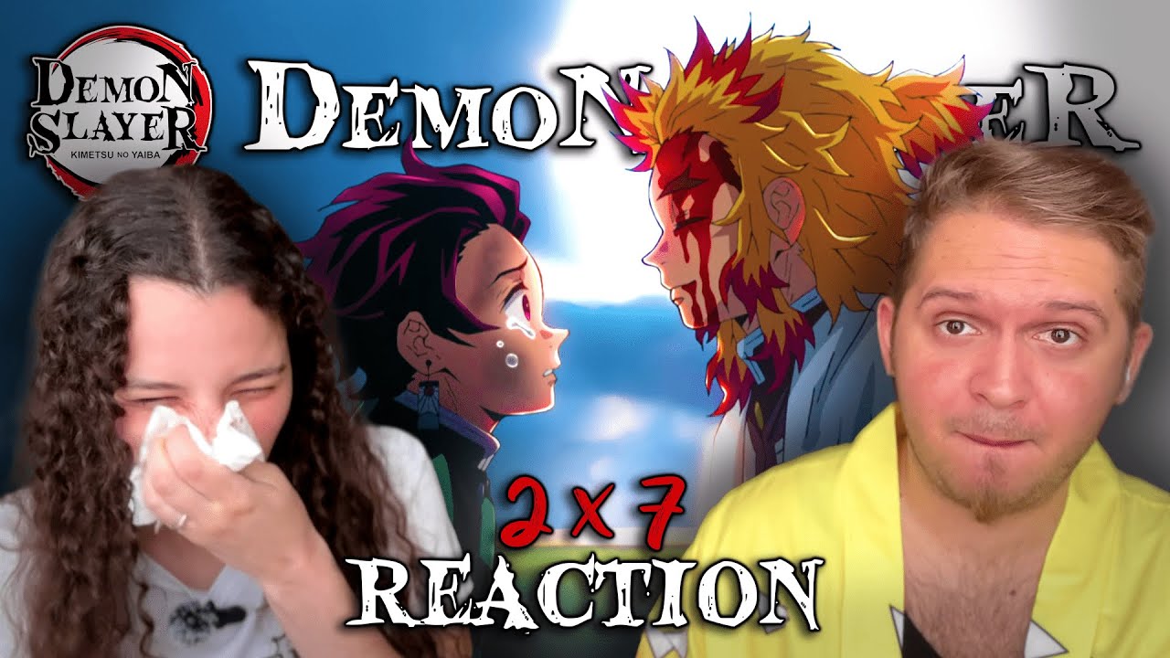 Set Your Heart Ablaze! 😭 DEMON SLAYER: Kimetsu No Yaiba 2x7 - REACTION | Mugen Train Arc