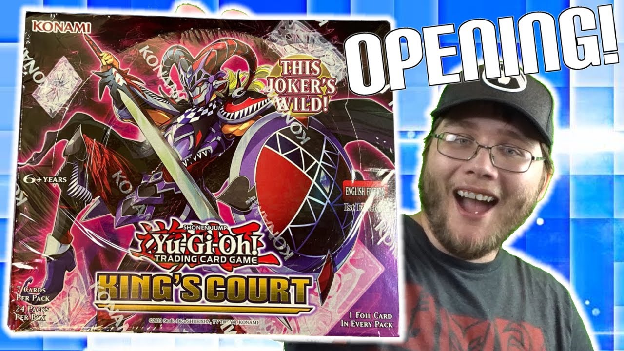 EPIC LUCK! Yu-Gi-Oh! King's Court Booster Box Opening!