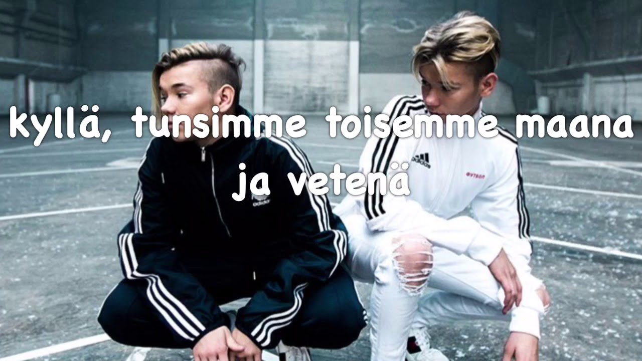 Marcus & Martinus - To dråper vann finnish lyrics