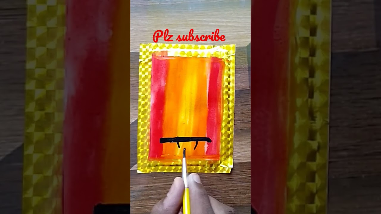 poster color painting 