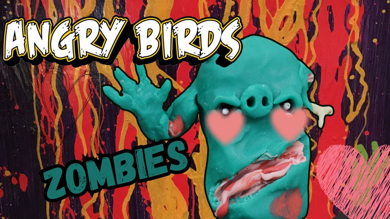 Angry Birds Zombies Part 19 (Claymotion)Stopmotion