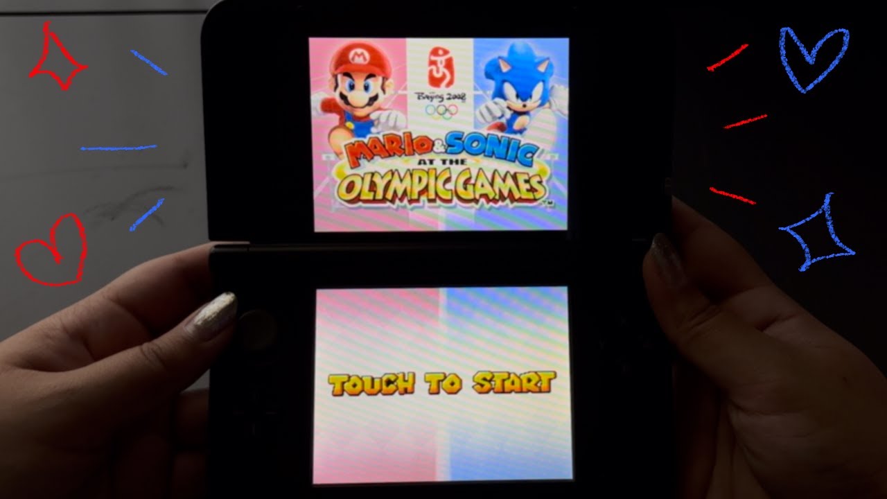 ASMR | Playing Mario & Sonic At The Olympic Games 🎮 ❤️💙