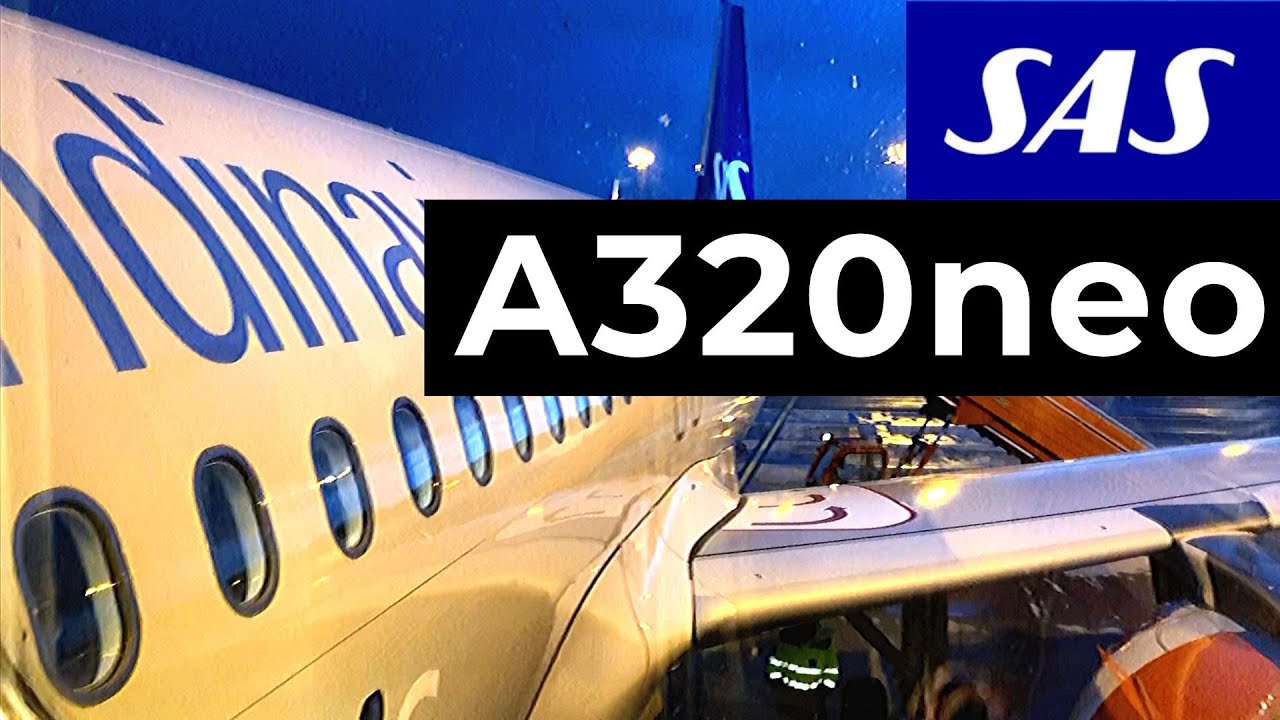 Scandinavian Airlines A320neo Malmö to Stockholm TRIP REPORT ✈ EVENING TAKEOFF ON SAS