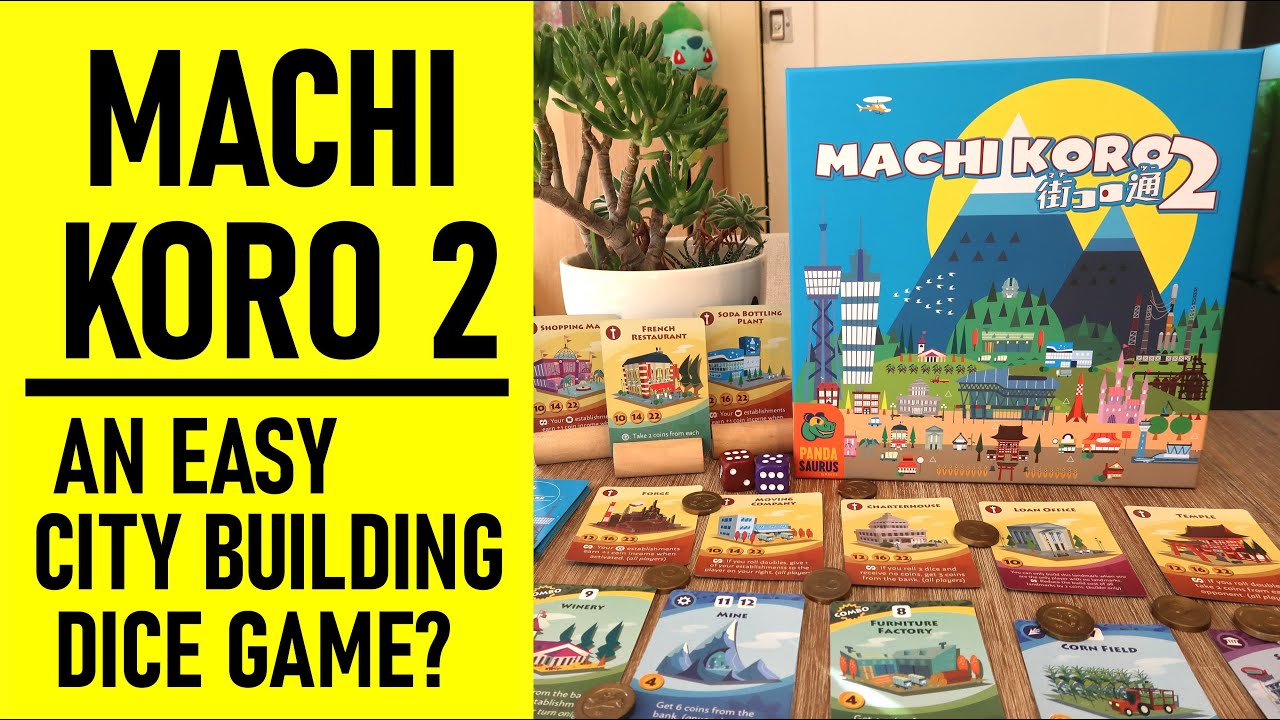 Machi Koro 2: An EASY City Building DICE Game? | Board Game Review
