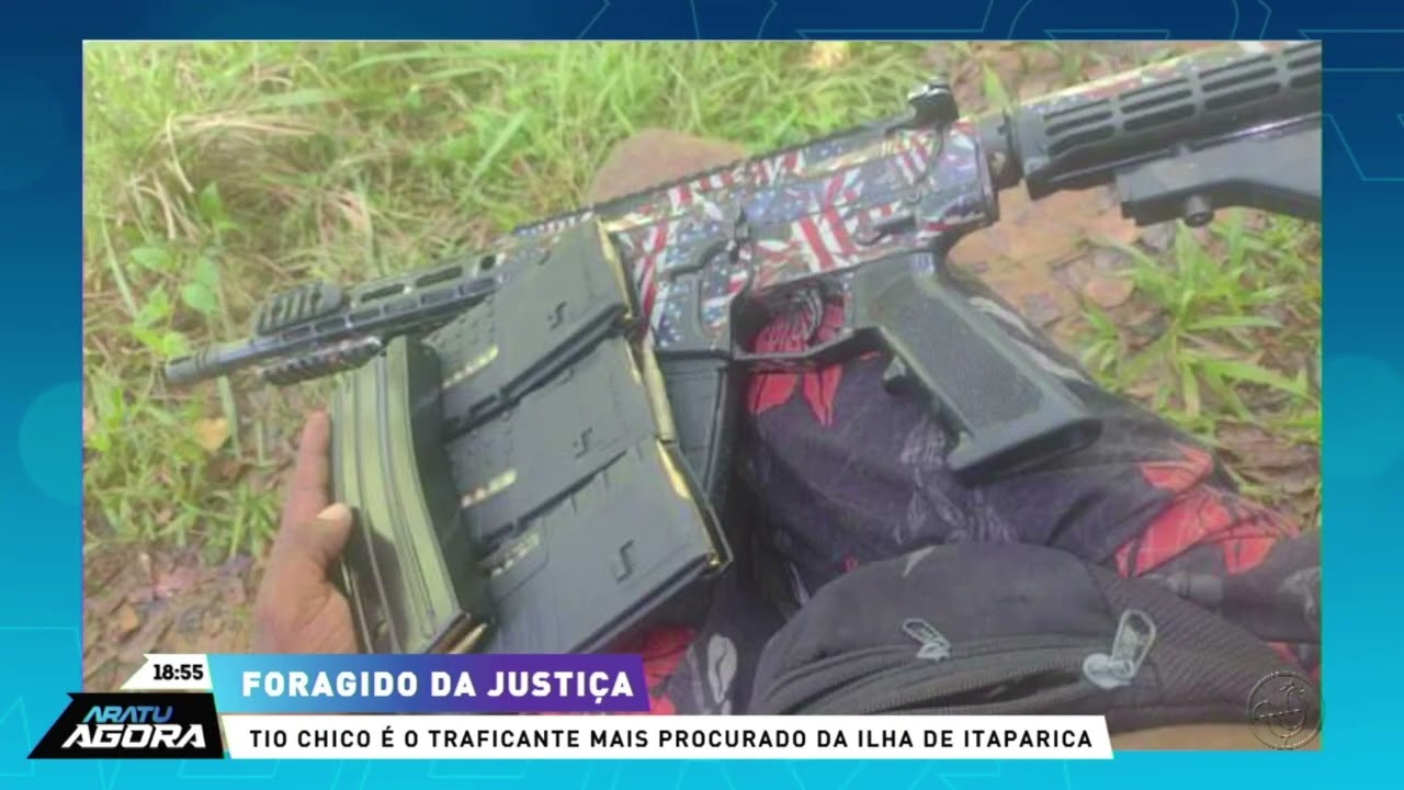 Tio Chico é o traficante mais procurado da Ilha de Itaparica