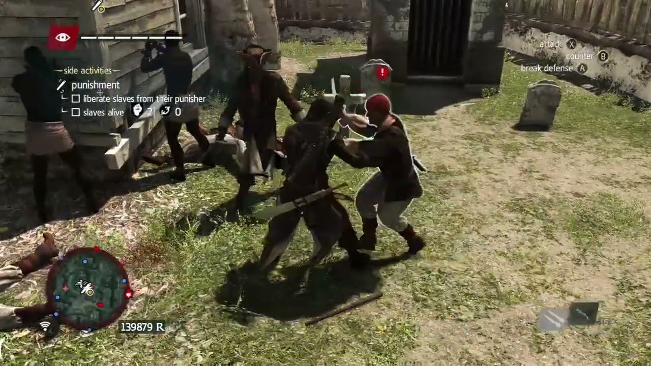 Assassin's Creed Black Flag Freedom Cry Hidden Blades Combat 