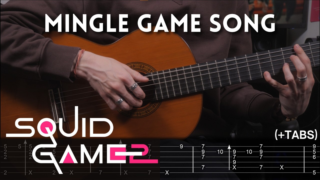 Mingle Game Song - Squid Game Season 2 (Round and Round) - Guitar Cover (TABS)