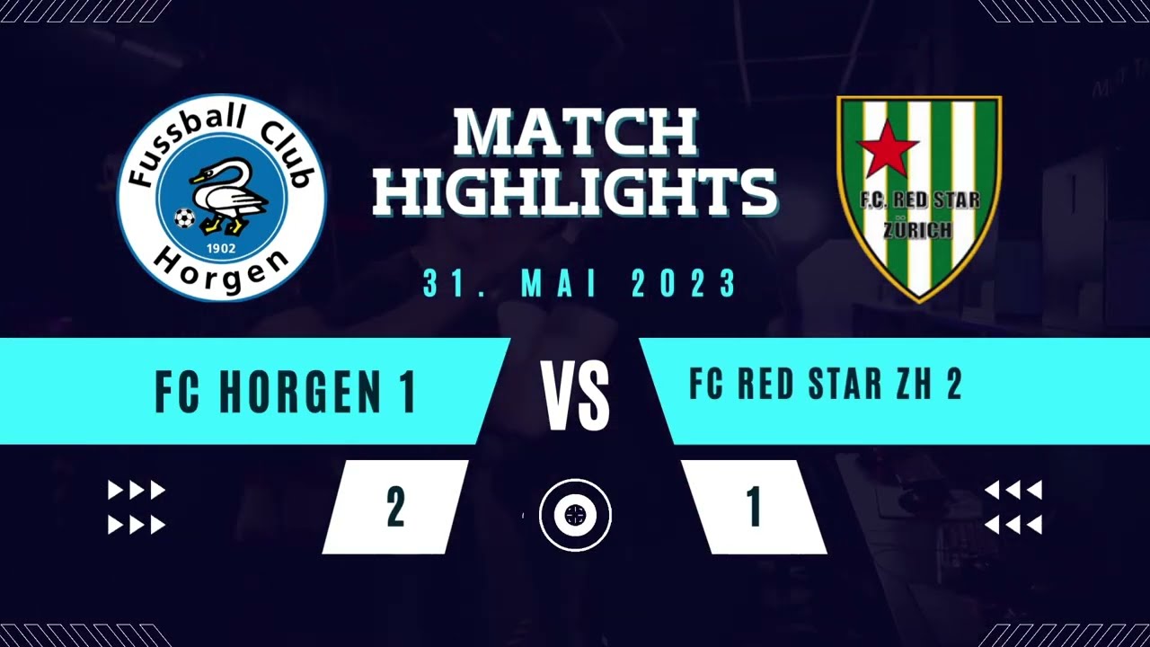 FC Horgen 1 vs. FC Red Star ZH 2