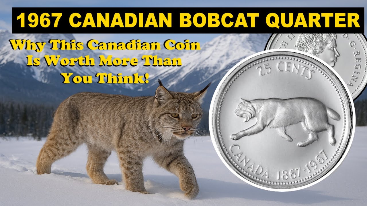 The 1967 Bobcat Quarter Why This Canadian Coin Is Worth More Than You Think!