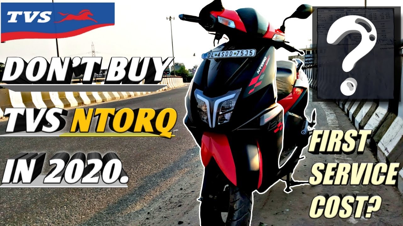 TVS NTORQ⚡- Pros and Cons With First Service cost🤷&zwj;♂️.