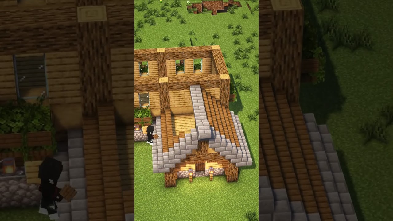 Minecraft Starter House 🏠 #minecraft