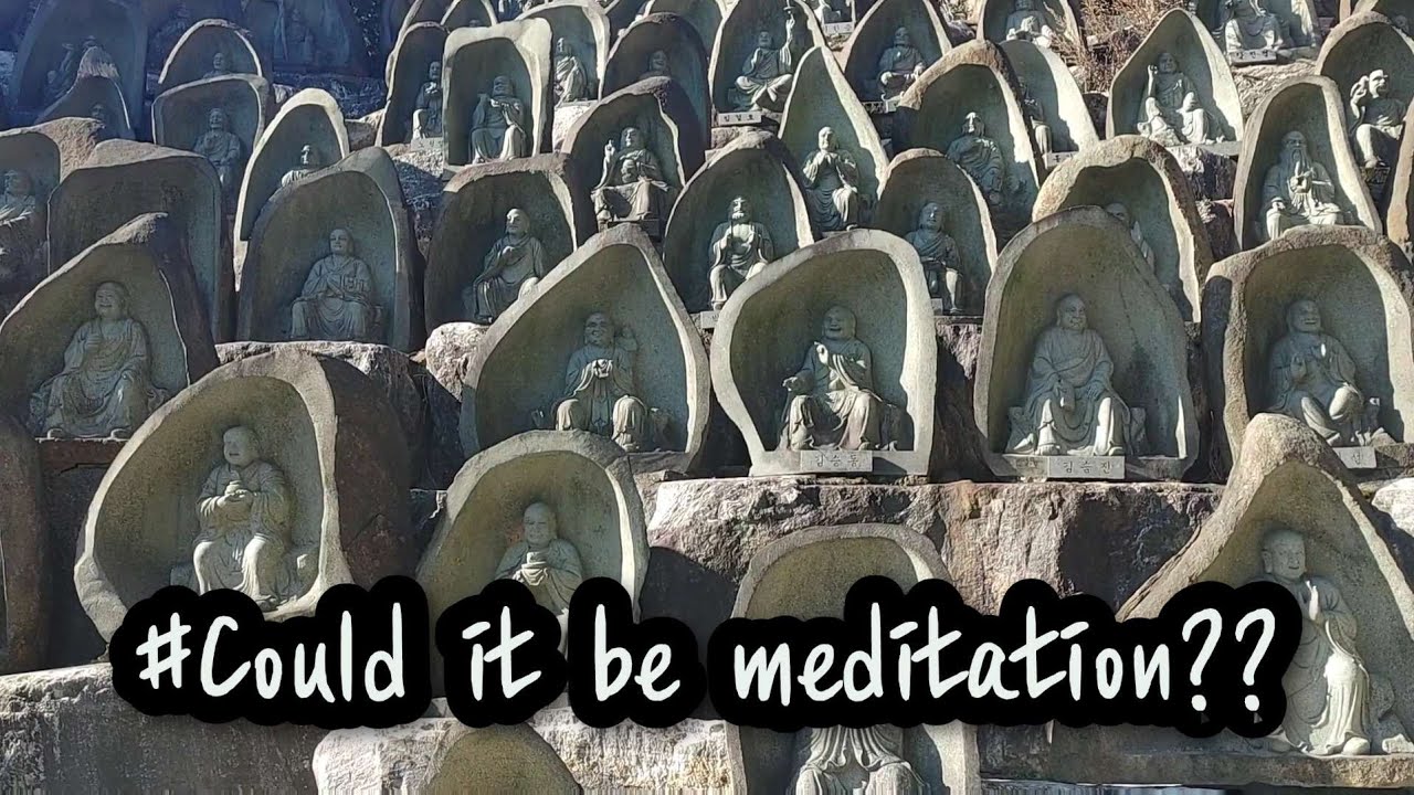The sound of Avalokitesvara Bodhisattva/Couldn't it be meditation..??/#오백나한#관세음보살#와우정사