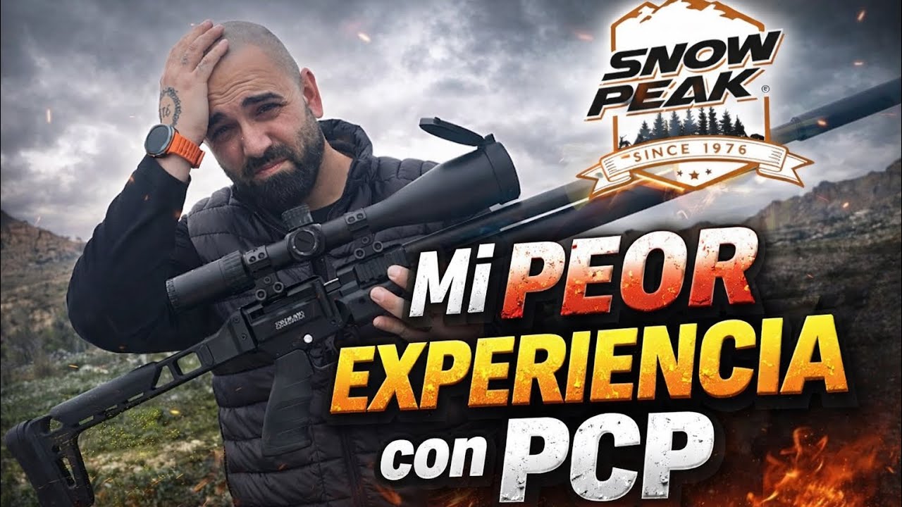 SNOWPEAK AP-1000/CALIBRE 6,35(PRUEBA IMPOSIBLE)