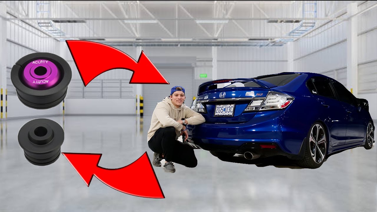 Acuity Shift Bushing Install on 9th Gen Civic Si!!! [4k]