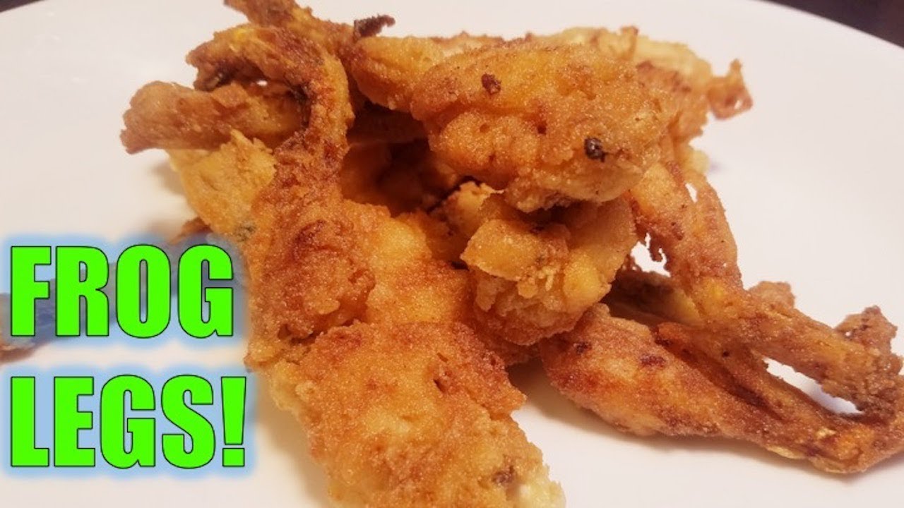 Crispy Fried Frog Legs!
