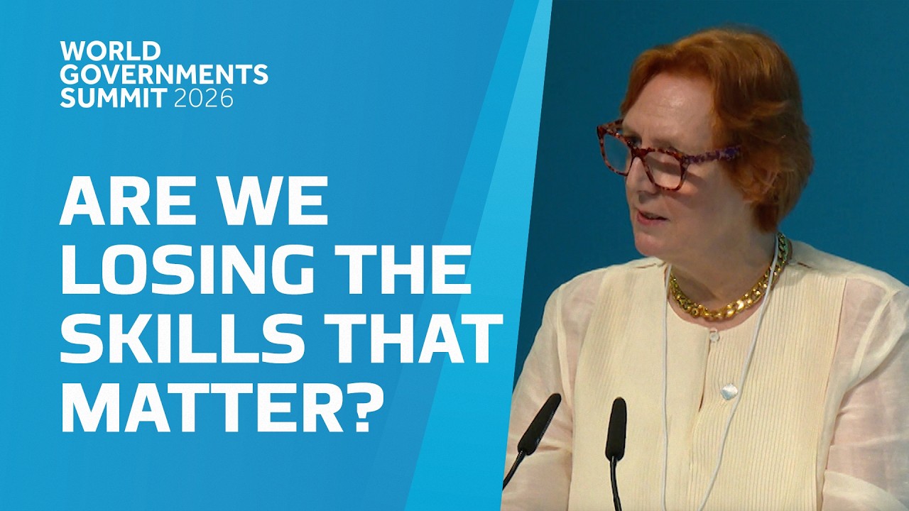 World Governments Summit - Typing vs. Thinking: Are We Losing the Skills That Matter? - Session