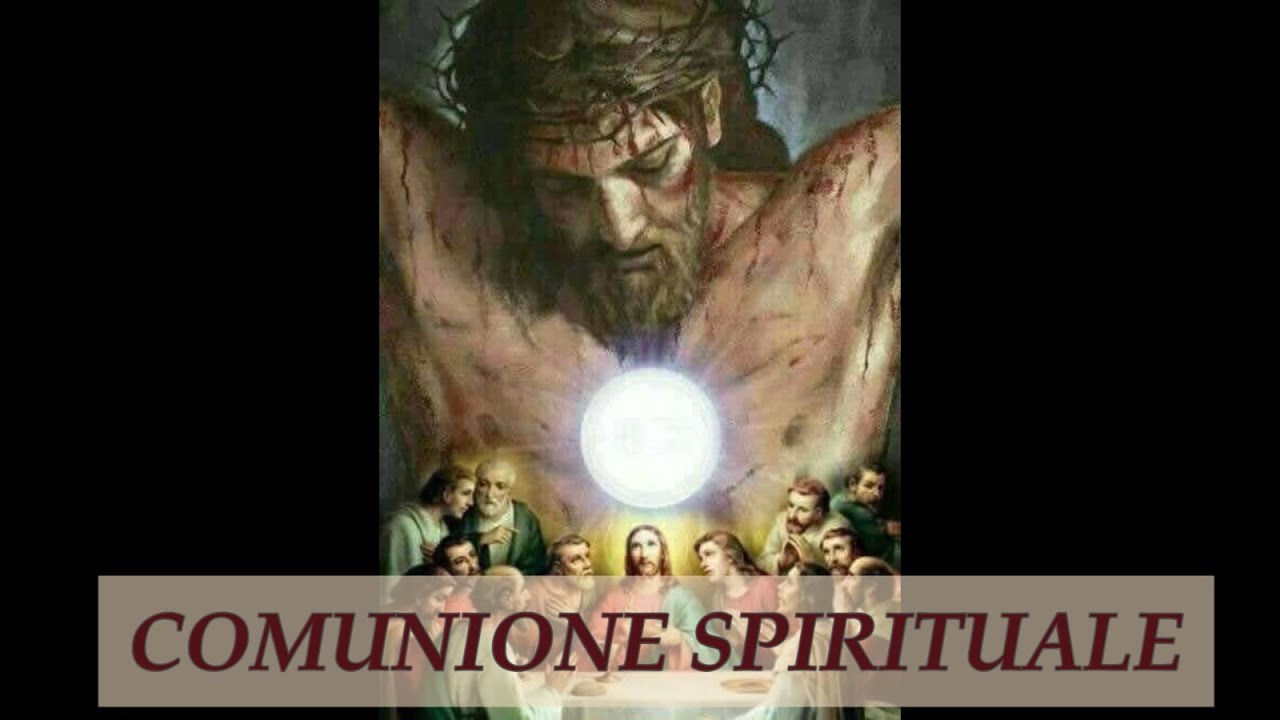Preghiera per la Comunione Spirituale