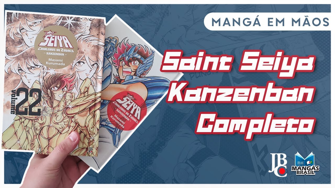 CDZ - Saint Seiya Kanzenban Completo | Mangá em Mãos #187